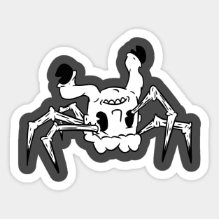 Spider Norris Sticker